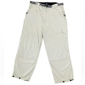 Exofficio Women's Cargo Pants Hiking Lightweight Size Large EUC
